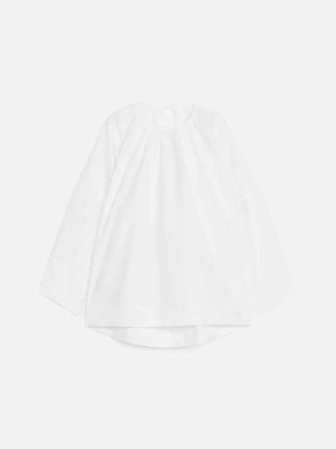 Scoop-Back Blouse