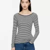 Scoop-Neck Jersey Top