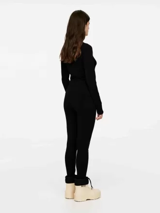 Seamless Wool-Blend Tights