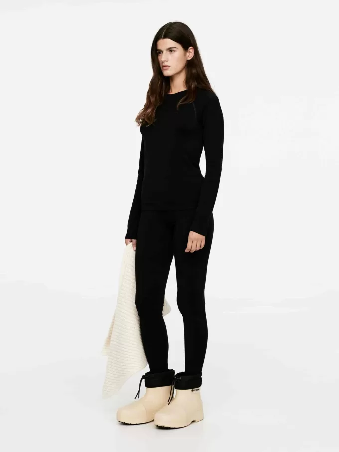 Seamless Wool-Blend Top