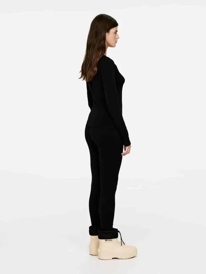 Seamless Wool-Blend Top