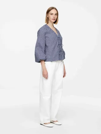 Seersucker Blouse