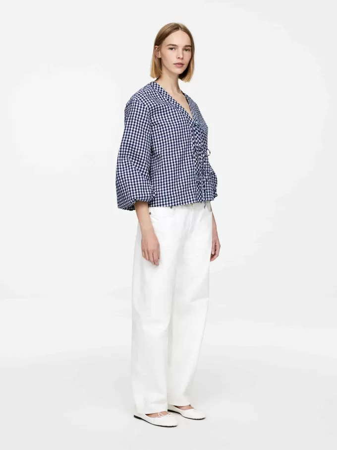 Seersucker Blouse