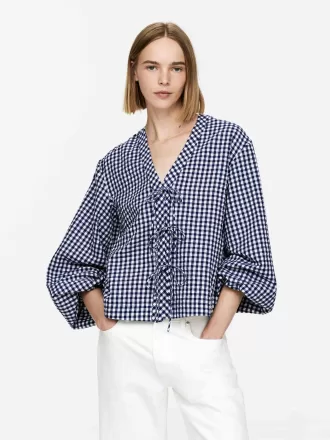 Seersucker Blouse