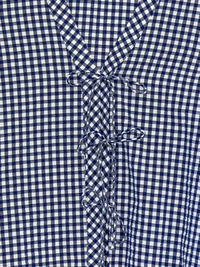 Seersucker Blouse