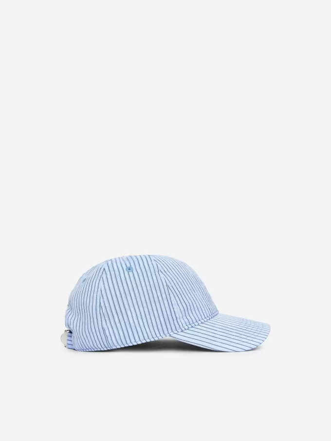 Seersucker Cap