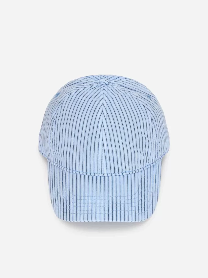 Seersucker Cap