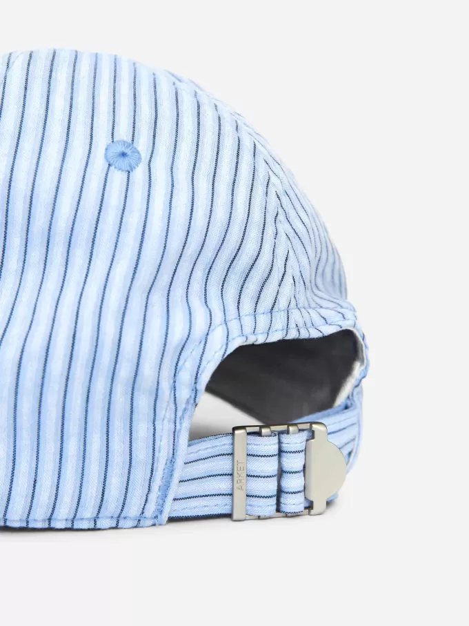 Seersucker Cap