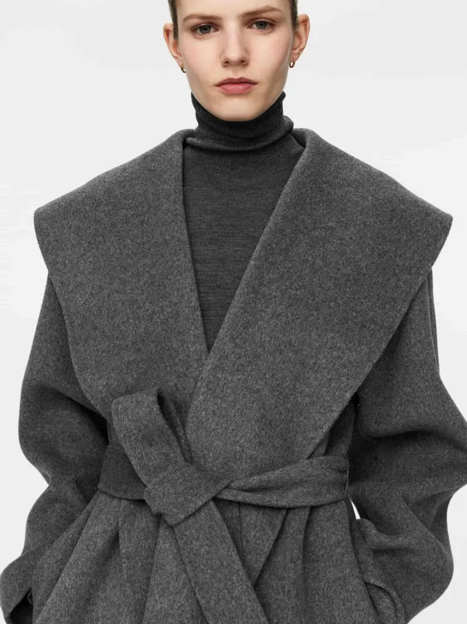 Shawl-Collar Coat