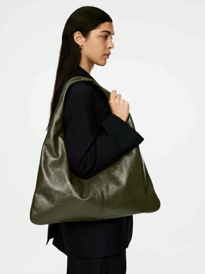 Shiny Leather Bag Shiny Leather Bag
