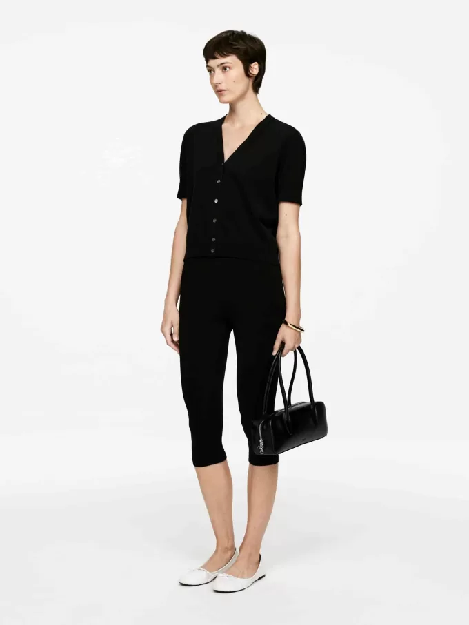 Short-Sleeve Cardigan