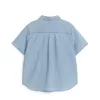 Short-Sleeve Denim Shirt