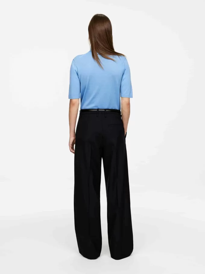 Short-Sleeve Roll-Neck Jumper