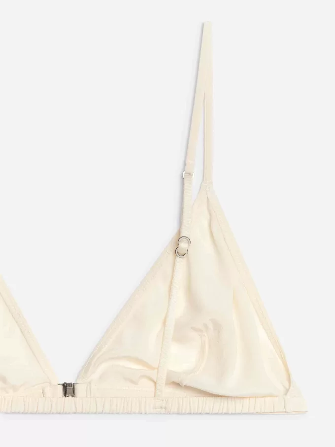 Silk-Blend Bra