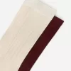 Silk-Blend Socks Set of 2