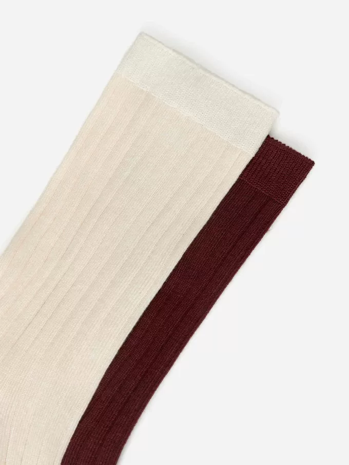 Silk-Blend Socks Set of 2