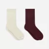 Silk-Blend Socks Set of 2
