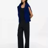 Silk-Crepe Trousers