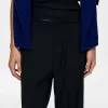 Silk-Crepe Trousers
