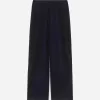 Silk-Crepe Trousers