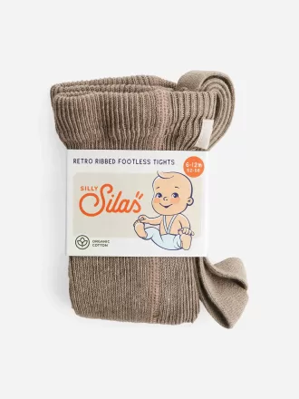 Silly Silas Footless Tights with Braces
