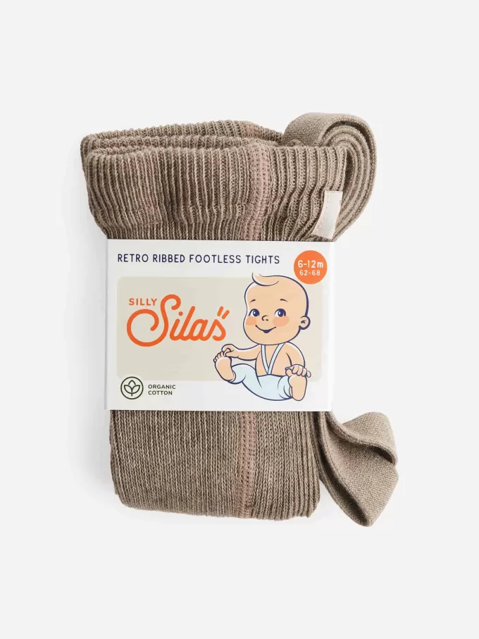 Silly Silas Footless Tights with Braces