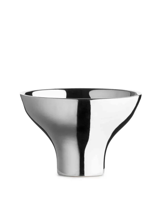 Silver-Plated Brass Bowl