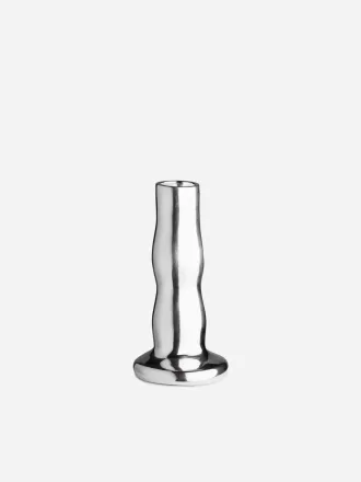 Silver-Plated Candle Holder 13 cm Silver-Plated Candle Holder 13 cm
