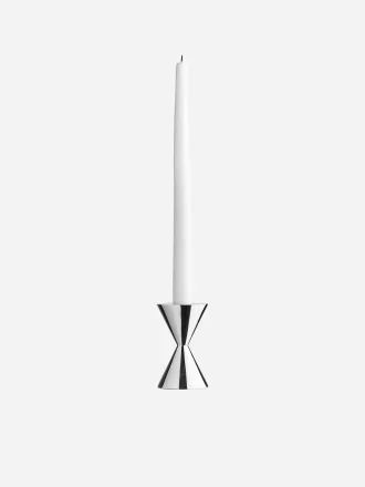 Silver-Plated Candle Holder 9 cm Silver-Plated Candle Holder 9 cm
