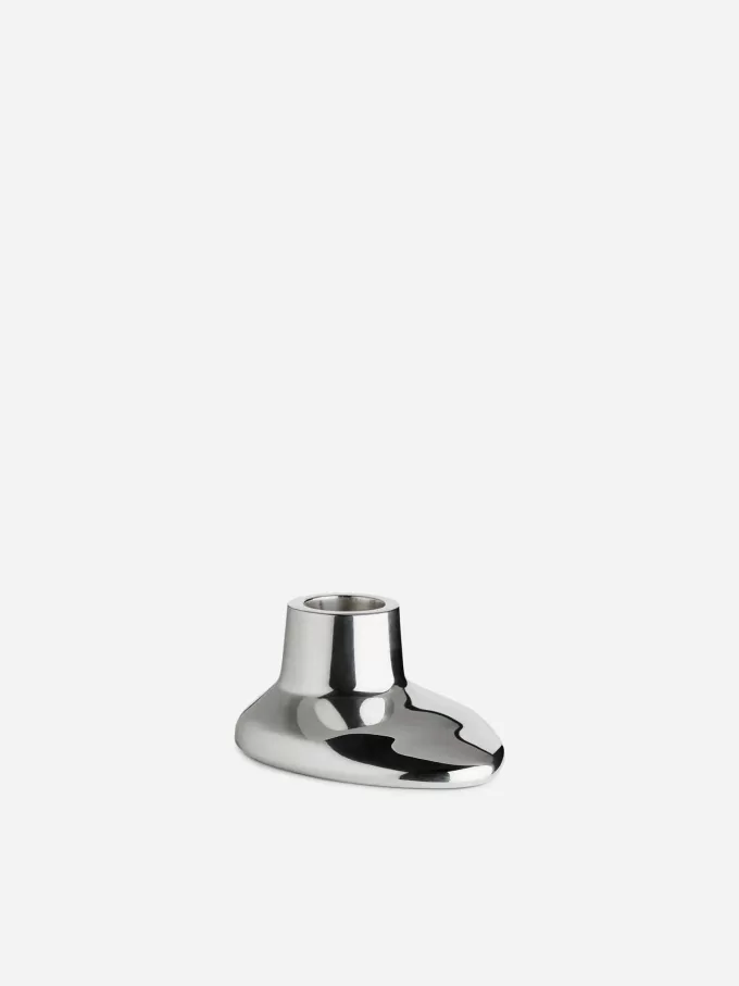 Silver-Plated Candle Holder