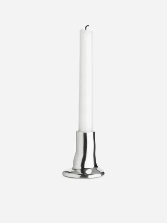 Silver-Plated Candle Holder Silver-Plated Candle Holder