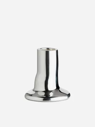 Silver-Plated Candle Holder Silver-Plated Candle Holder