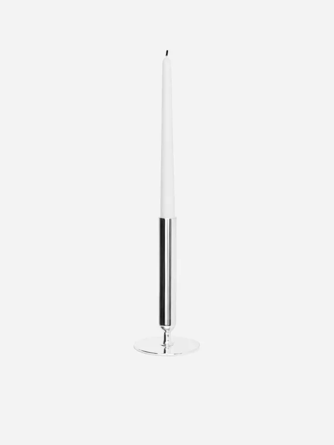 Silver-Plated Candle Holder/Vase
