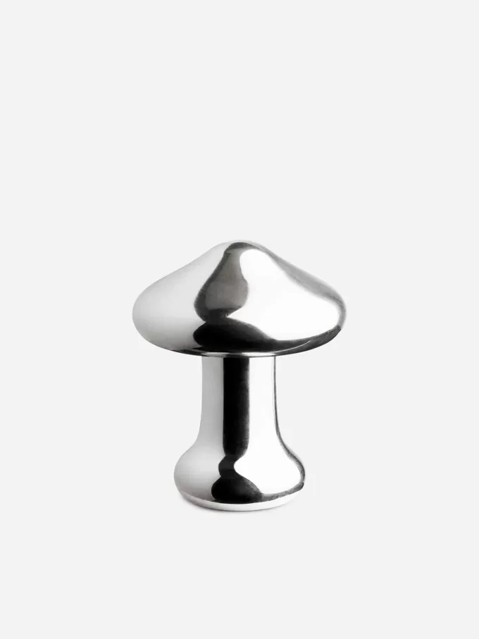 Silver-Plated Mushroom 8 cm