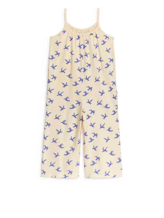 Sleeveless Jersey Jumpsuit