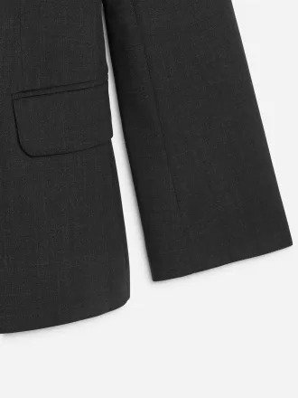 Slim Single-Breasted Blazer