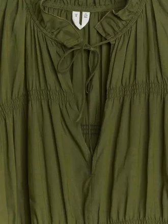 Smock Maxi Dress