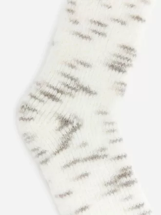 Space-Dyed Chunky Socks