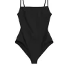 Square-Neck Swimsuit