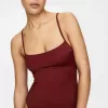 Square-Neck Swimsuit
