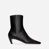 Square-Toe Ankle Boots
