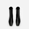 Square-Toe Ankle Boots