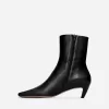Square-Toe Ankle Boots