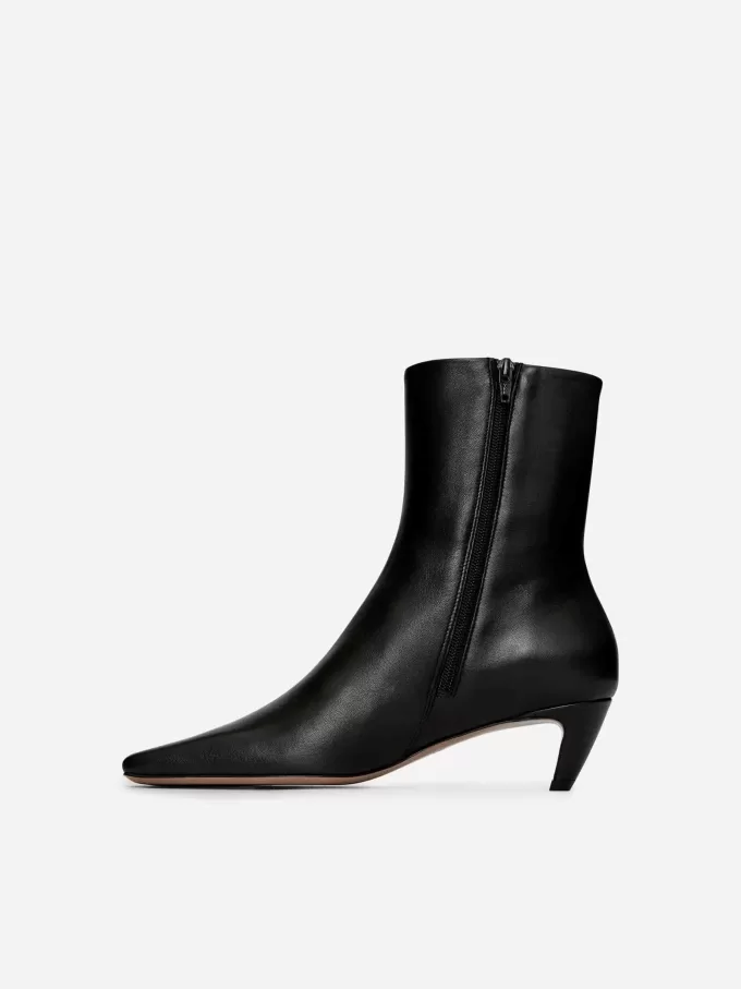 Square-Toe Ankle Boots
