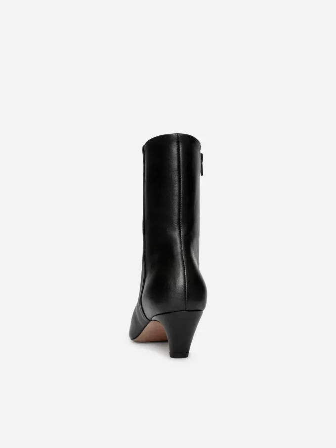 Square-Toe Ankle Boots