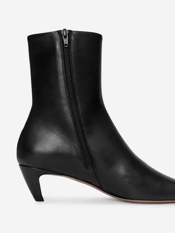 Square-Toe Ankle Boots