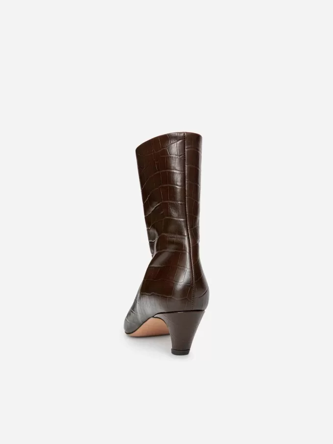 Square-Toe Ankle Boots