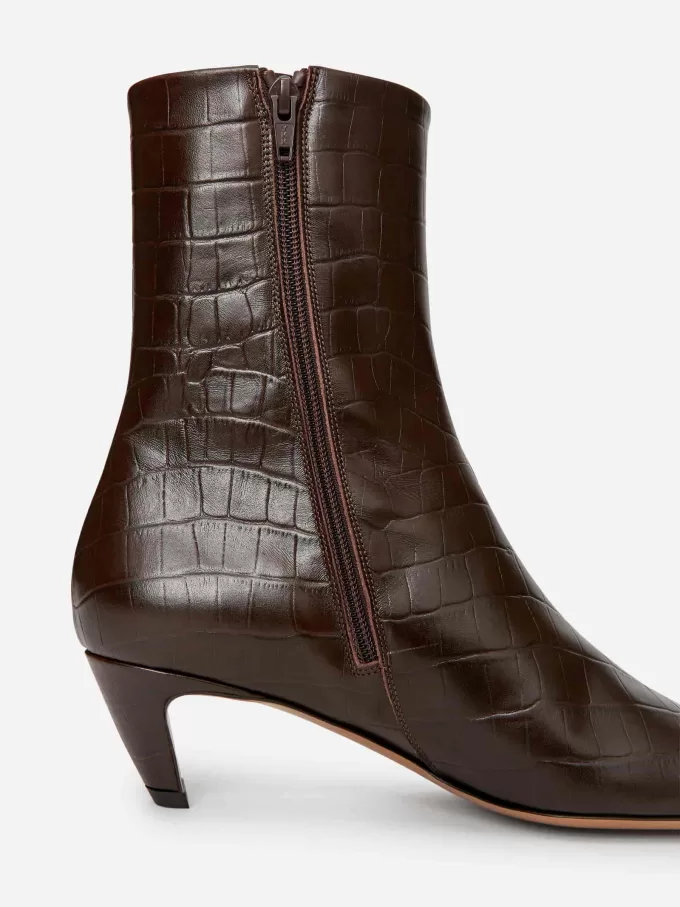Square-Toe Ankle Boots