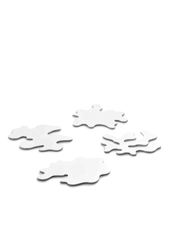 Stainless Steel Coasters Set of 4