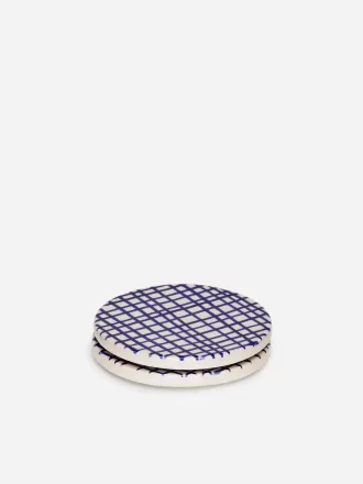 Stoneware Coasters Set of 2